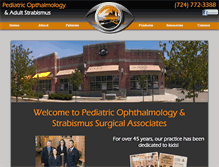 Tablet Screenshot of eyemdsforkids.com